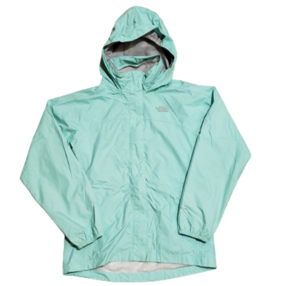 The North Face Full Zip Hooded Long Sleeve Windbreaker Youth Large Pre-owned